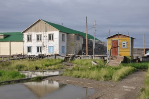 House in Chokurdakh (Photo: G. Schaepman-Strub, 2010).