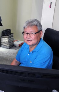 Trofim Maximov, the best care you can get in Yakutia (Photo: G. Schaepman-Strub, August, 2013).